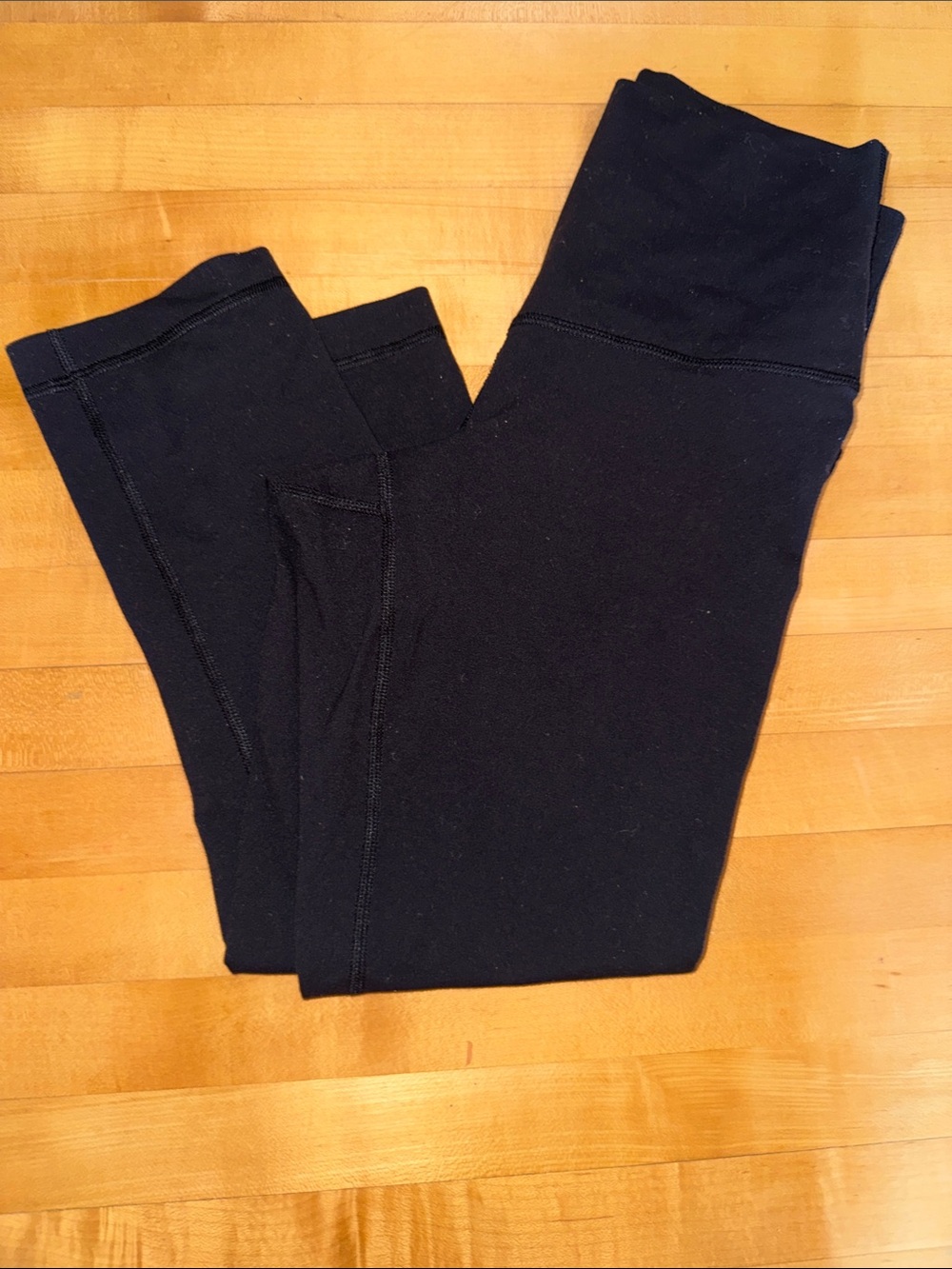 lululemon athletica Black High-Rise cropped leggings